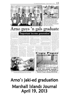 Arno's jaki-ed graduation