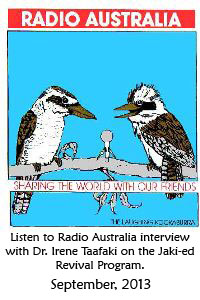 Radio Australia Interview Dr. Irene Taafaki